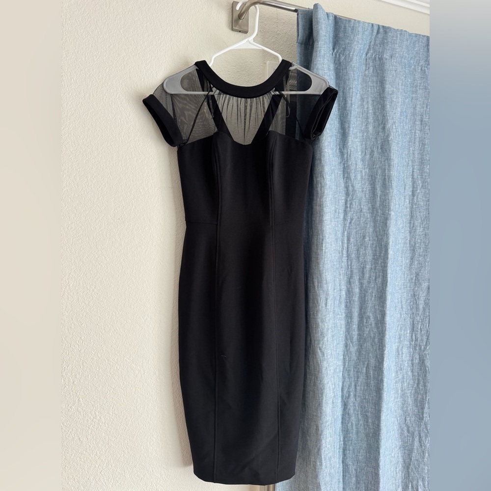 Elegant Black Sheath Dress